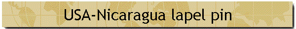 USA-Nicaragua lapel pin